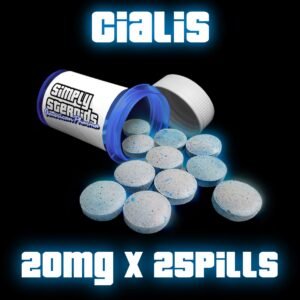 Cialis 20mg x 25 Pills – USA